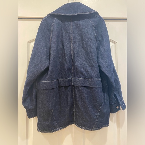 NWOT Free people denim car coat - Picture 10 of 10